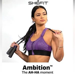 SHEFIT Purple Sports Bra